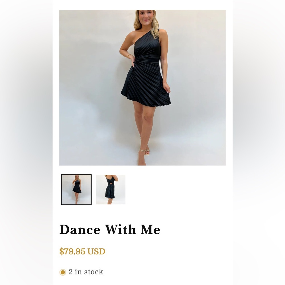 Black dress!